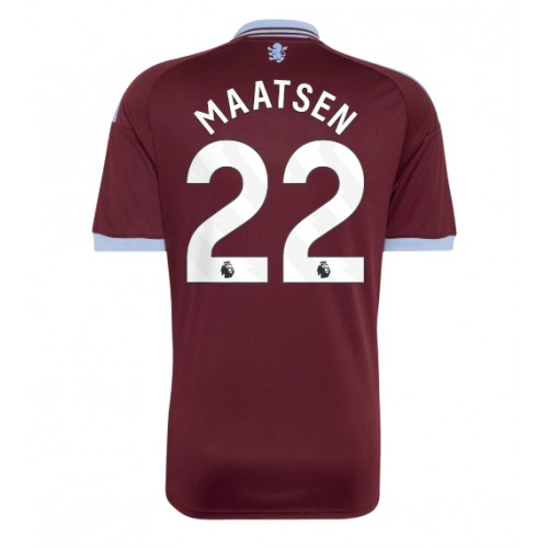 Stroje piłkarskie Aston Villa Ian Maatsen #22 Koszulka Podstawowej 2026-27 Krótki Rękaw